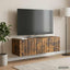 Væghængt TV-skab 98 x 31 x 30 cm Røget eg Konstrueret træ