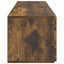 Væghængt TV-skab 98 x 31 x 30 cm Røget eg Konstrueret træ