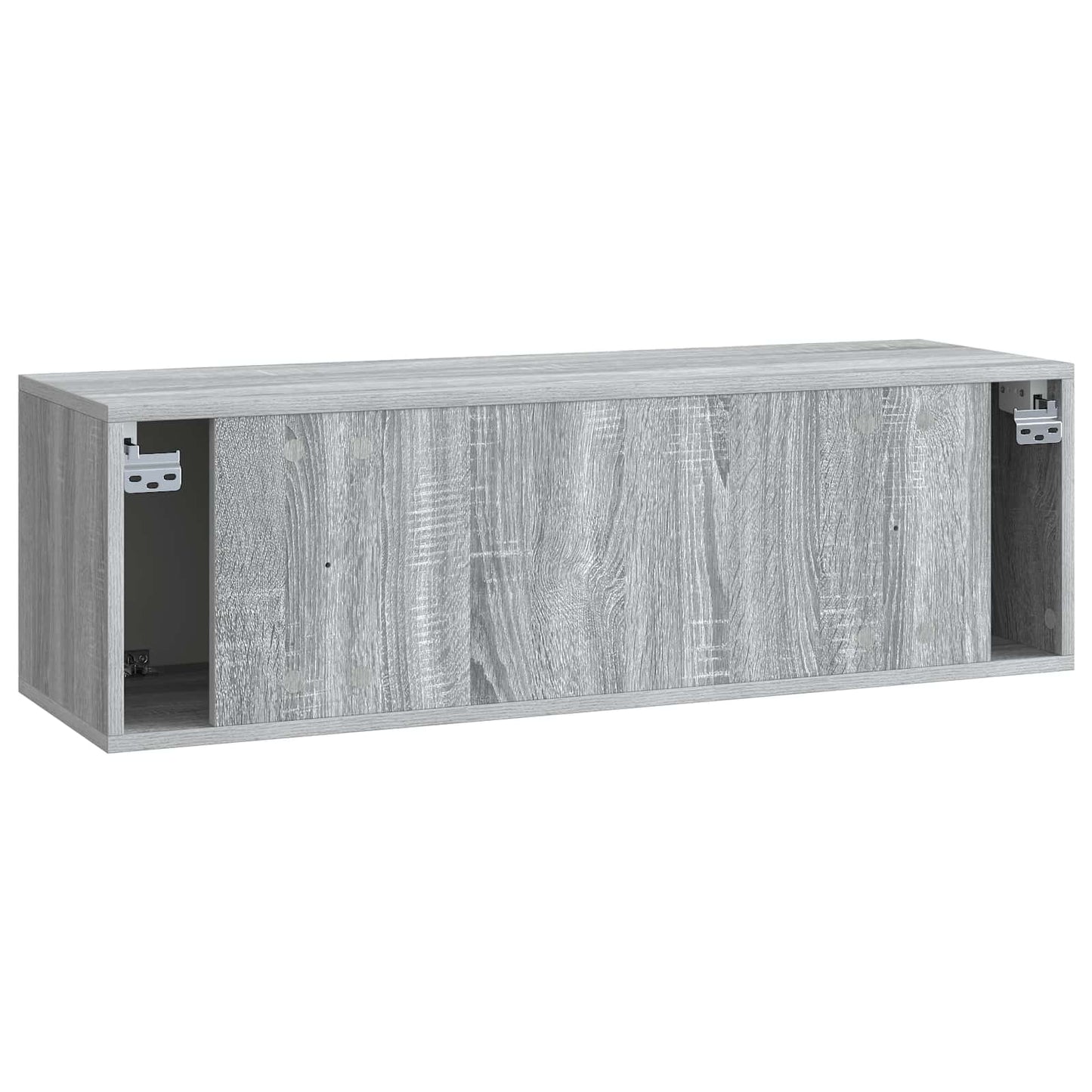 Væghængt TV-skab 98 x 31 x 30 cm Grå Sonoma Konstrueret træ