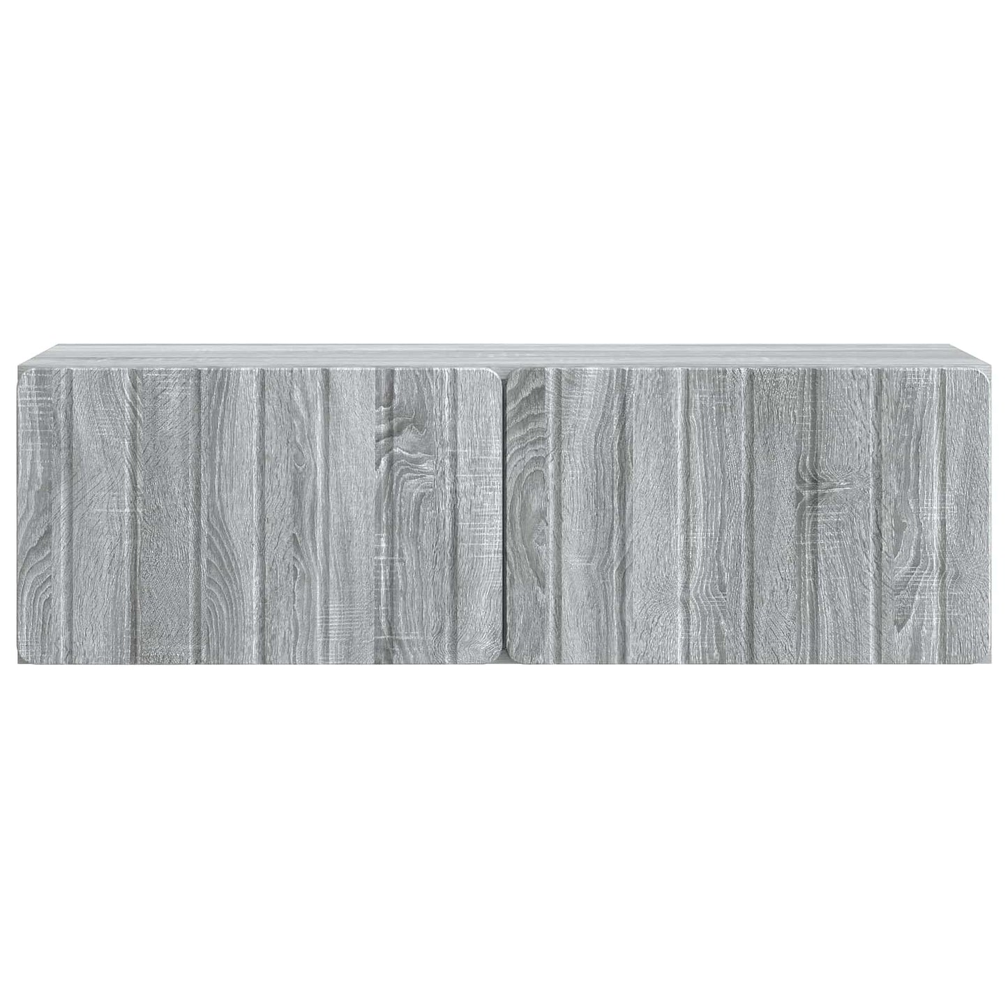 Væghængt TV-skab 98 x 31 x 30 cm Grå Sonoma Konstrueret træ