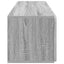 Væghængt TV-skab 98 x 31 x 30 cm Grå Sonoma Konstrueret træ