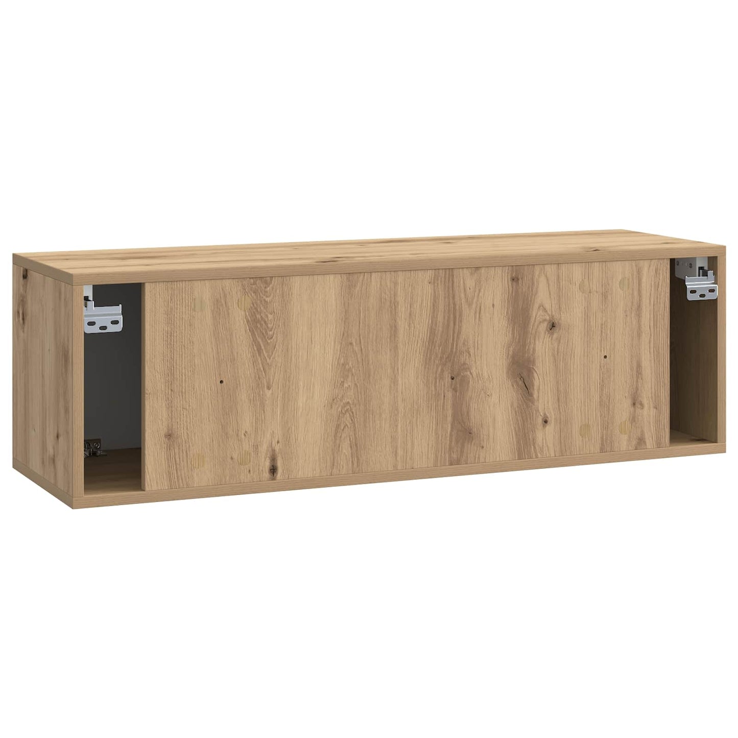 Væghængt TV-skab 98 x 31 x 30 cm Artisan-eg Konstrueret træ