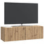 Væghængt TV-skab 98 x 31 x 30 cm Artisan-eg Konstrueret træ