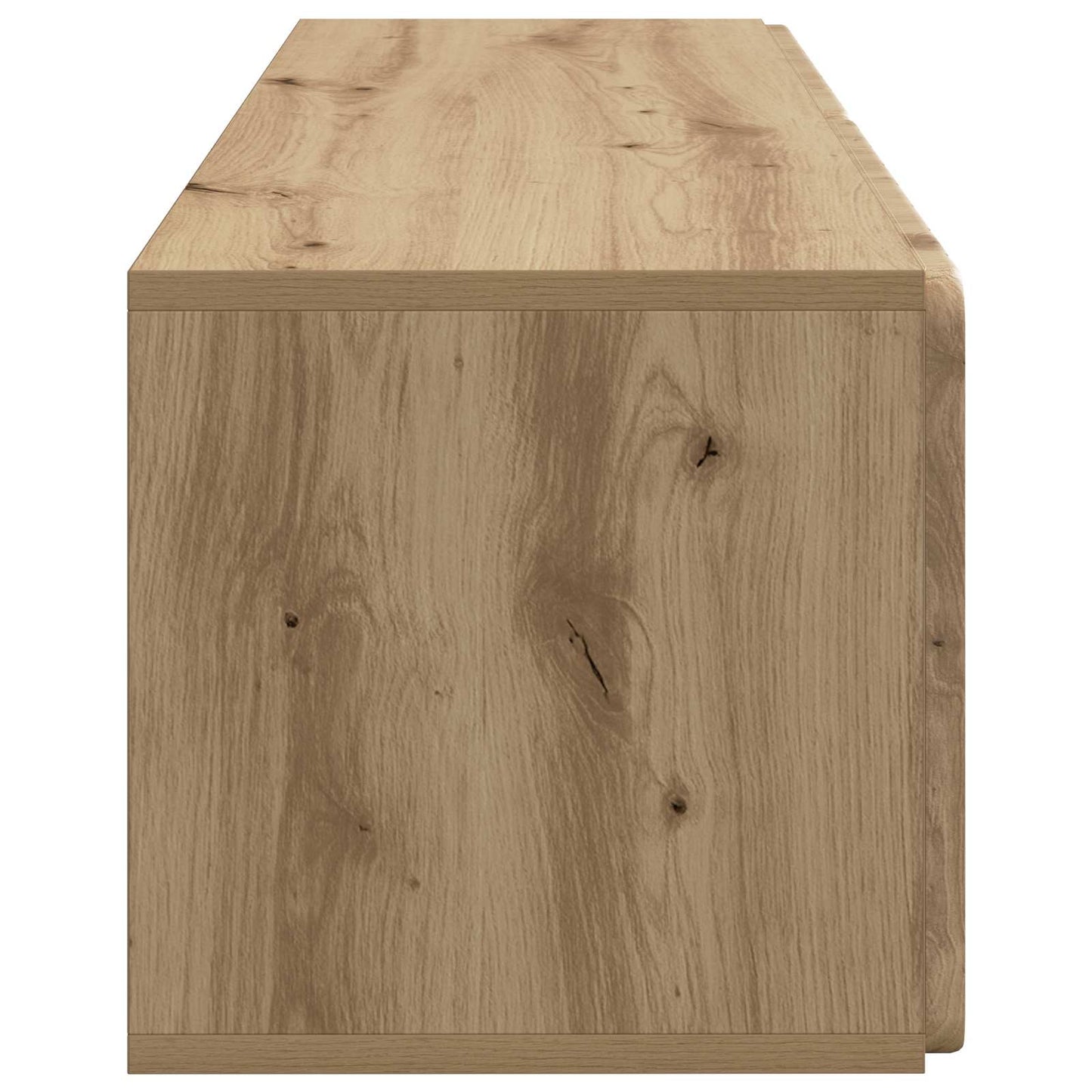 Væghængt TV-skab 98 x 31 x 30 cm Artisan-eg Konstrueret træ
