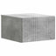 Væghængt Natbord Betongrå 33 x 34,5 x 20 cm Konstrueret træ