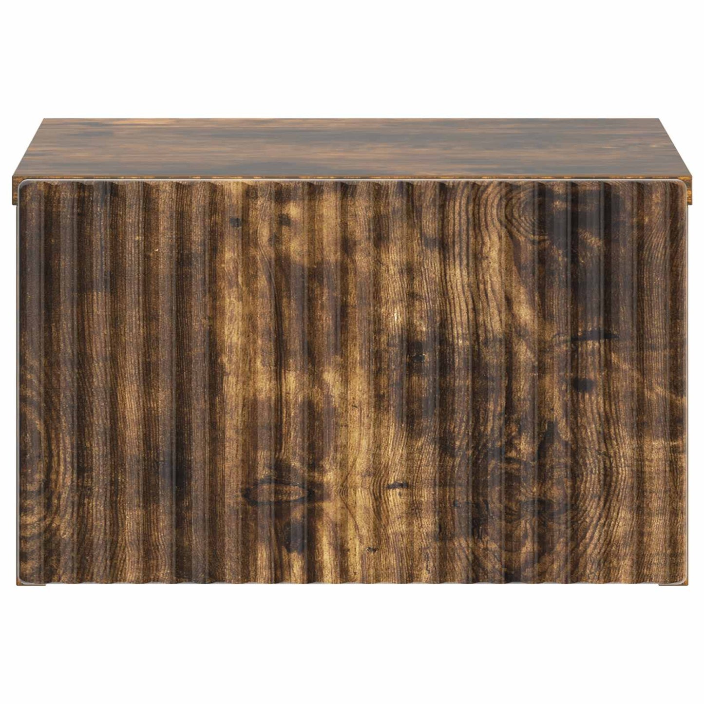 Væghængt Natbord 2 stk. Røget eg 33 x 34,5 x 20 cm