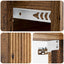Væghængt Natbord med skuffe 2 pcs Gammelt træ 33 x 34,5 x 20 cm