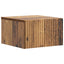 Væghængt Natbord med skuffe 2 pcs Gammelt træ 33 x 34,5 x 20 cm