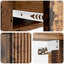 Væghængt Natbord med skuffe 2 pcs Gammelt træ 49 x 34,5 x 20 cm