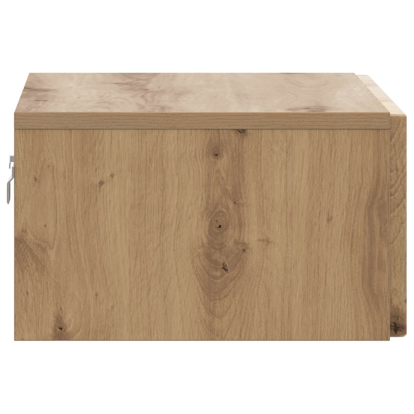 Væghængt Natbord med skuffe 2 pcs Artisan-eg 49 x 34,5 x 20 cm