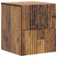 Væghængt Natbord Gammelt træ 33 x 34,5 x 40 cm Konstrueret træ