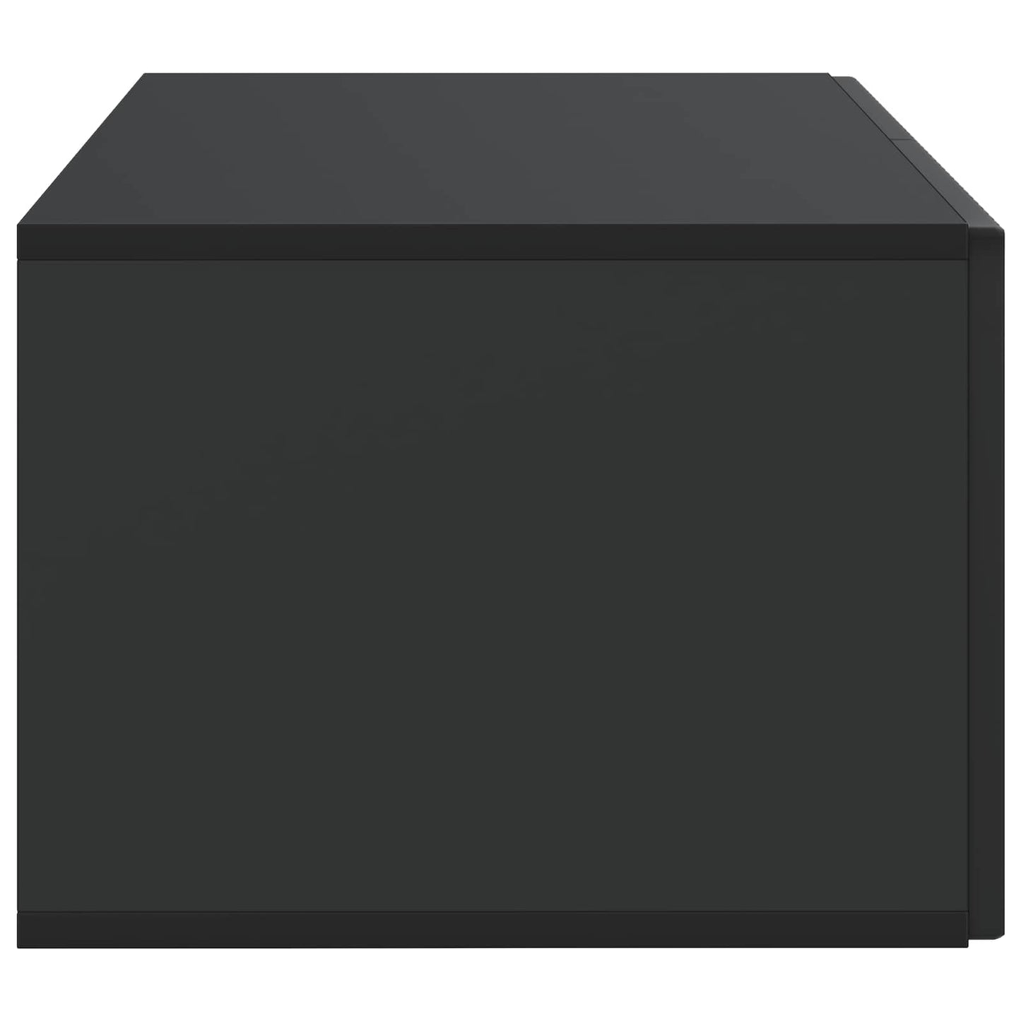 Væghængt TV-skab 59,5 x 41 x 30 cm Sort Konstrueret træ