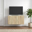 Væghængt TV-skab 59,5 x 41 x 30 cm Sonoma-eg Konstrueret træ