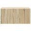 Væghængt TV-skab 59,5 x 41 x 30 cm Sonoma-eg Konstrueret træ