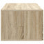 Væghængt TV-skab 59,5 x 41 x 30 cm Sonoma-eg Konstrueret træ