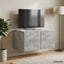 Væghængt TV-skab 59,5 x 41 x 30 cm Betongrå Konstrueret træ