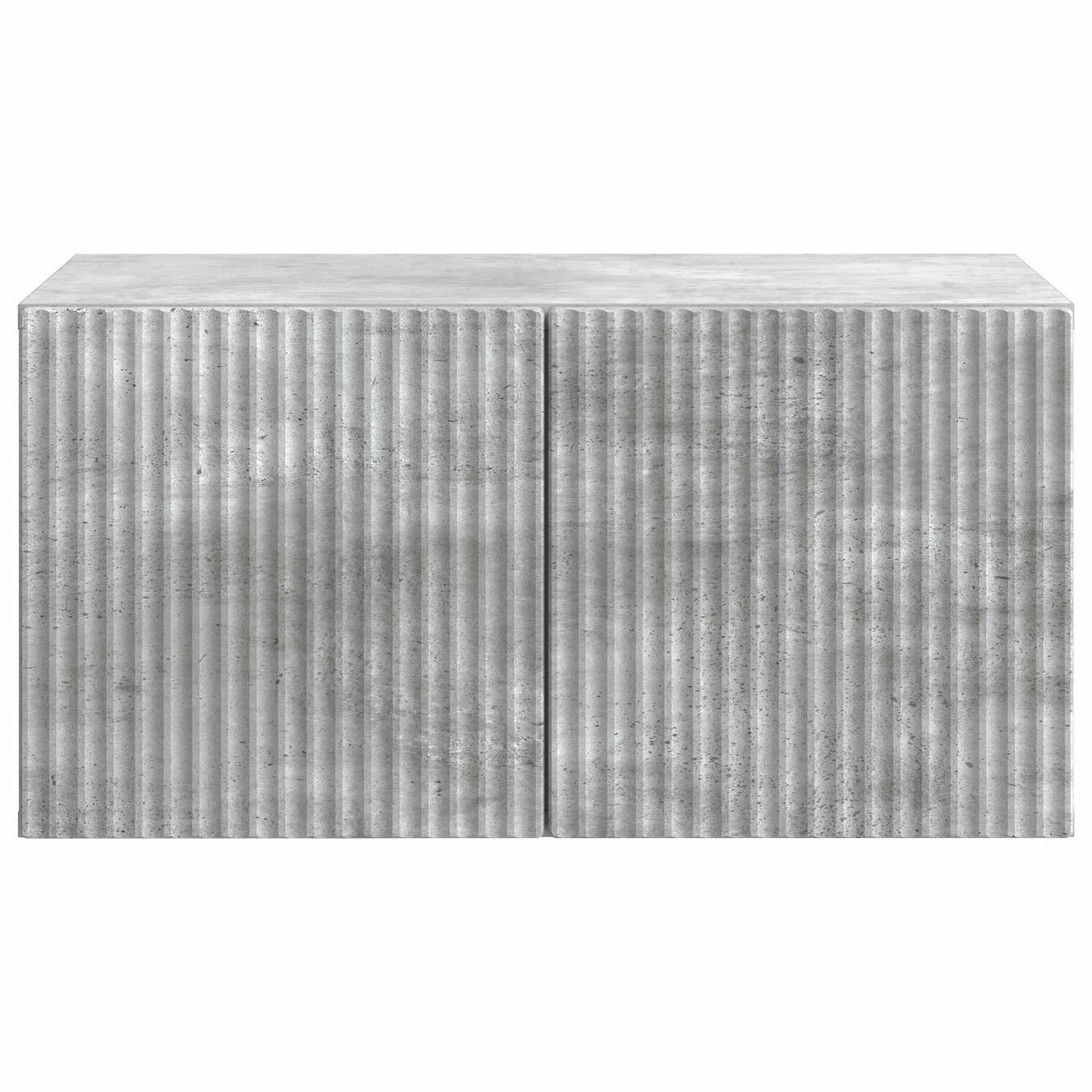 Væghængt TV-skab 59,5 x 41 x 30 cm Betongrå Konstrueret træ
