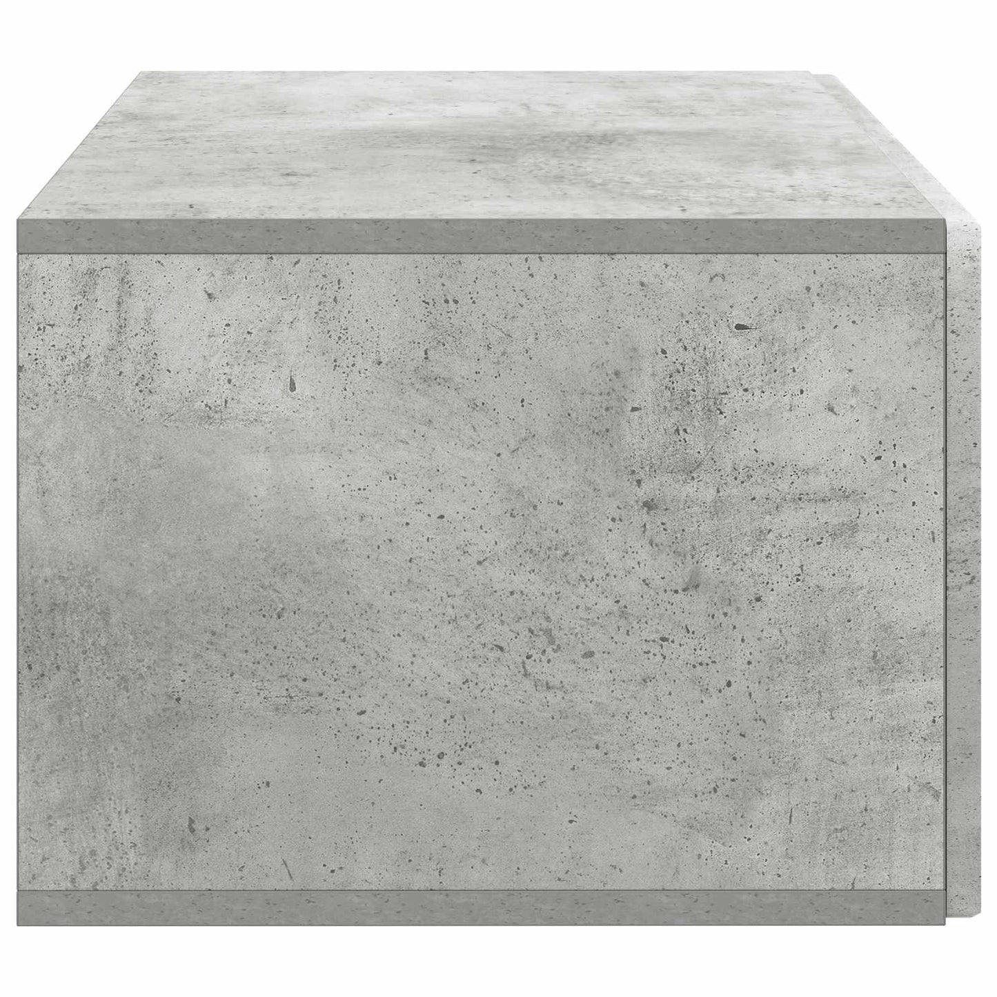 Væghængt TV-skab 59,5 x 41 x 30 cm Betongrå Konstrueret træ