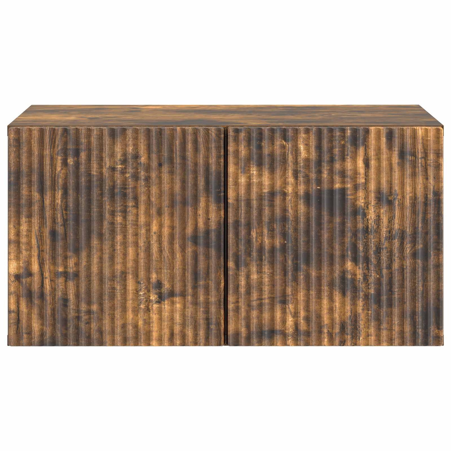 Væghængt TV-skab 59,5 x 41 x 30 cm Røget eg Konstrueret træ