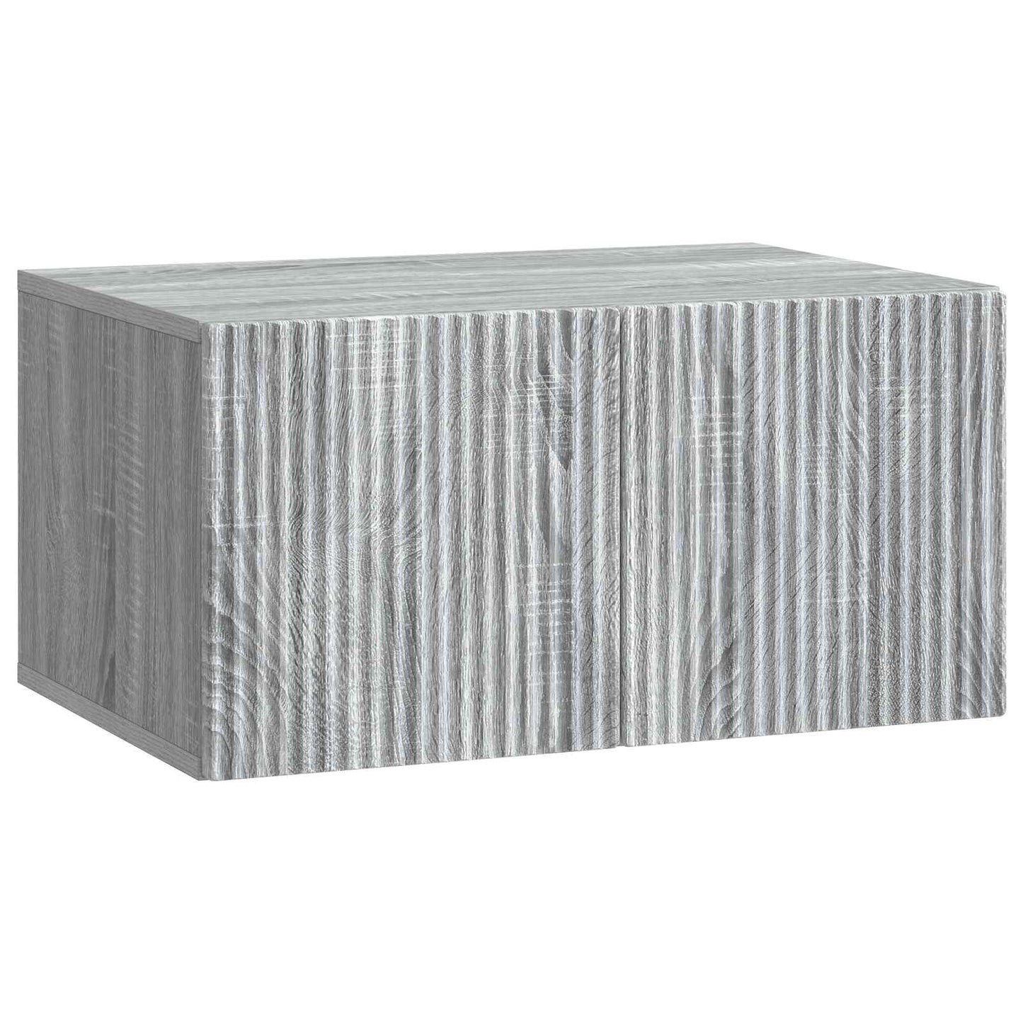 Væghængt TV-skab 59,5 x 41 x 30 cm Grå sonoma-eg