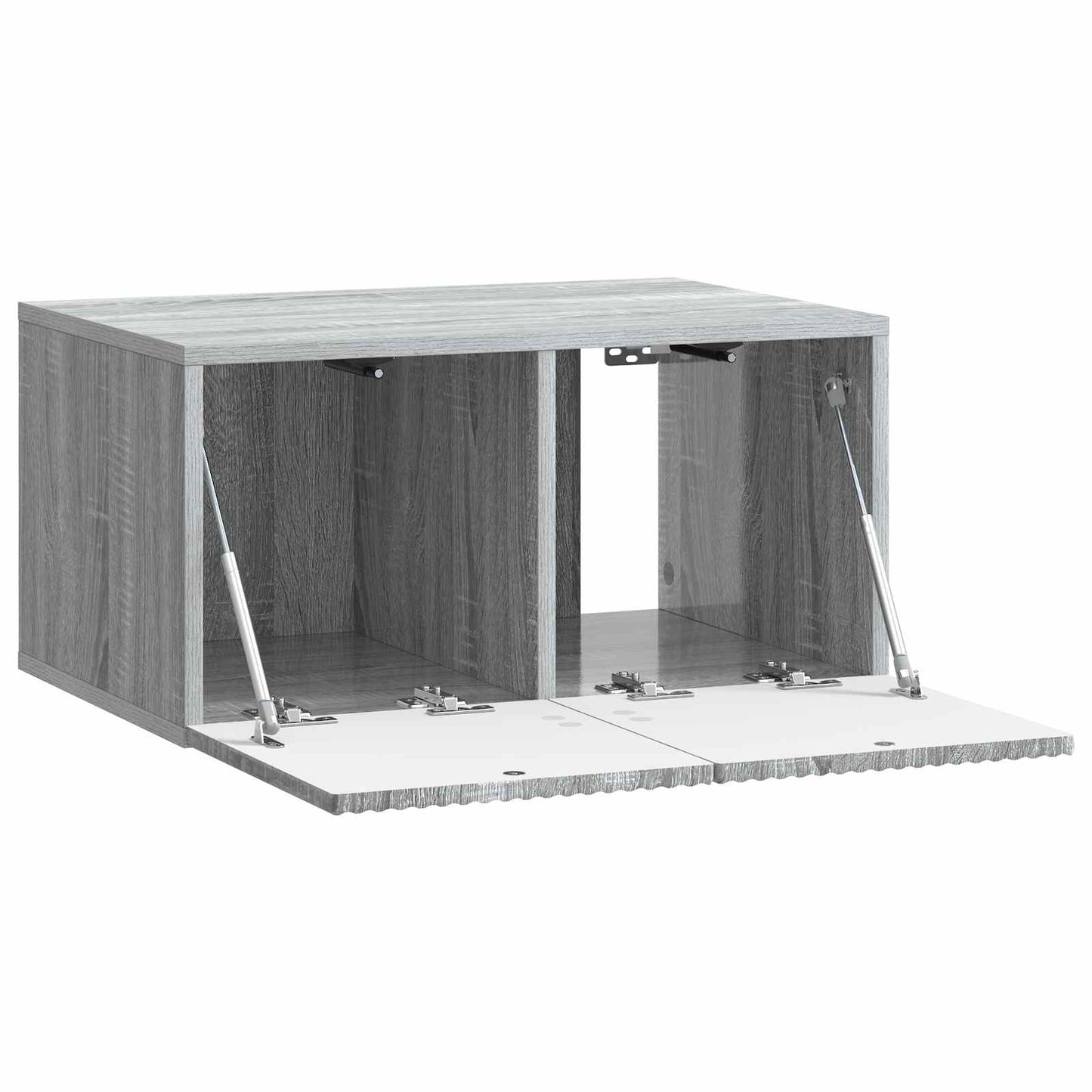 Væghængt TV-skab 59,5 x 41 x 30 cm Grå sonoma-eg