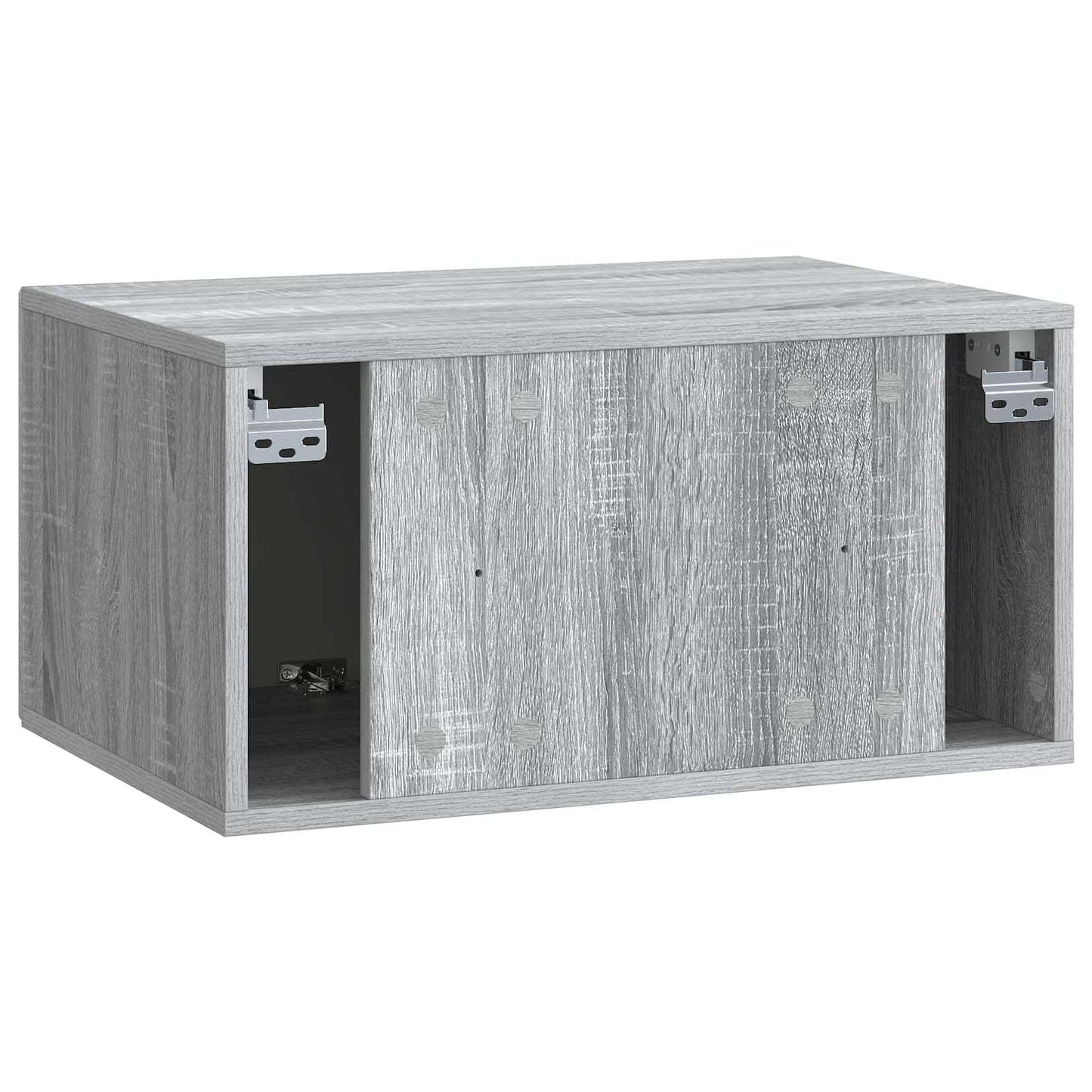 Væghængt TV-skab 59,5 x 41 x 30 cm Grå sonoma-eg