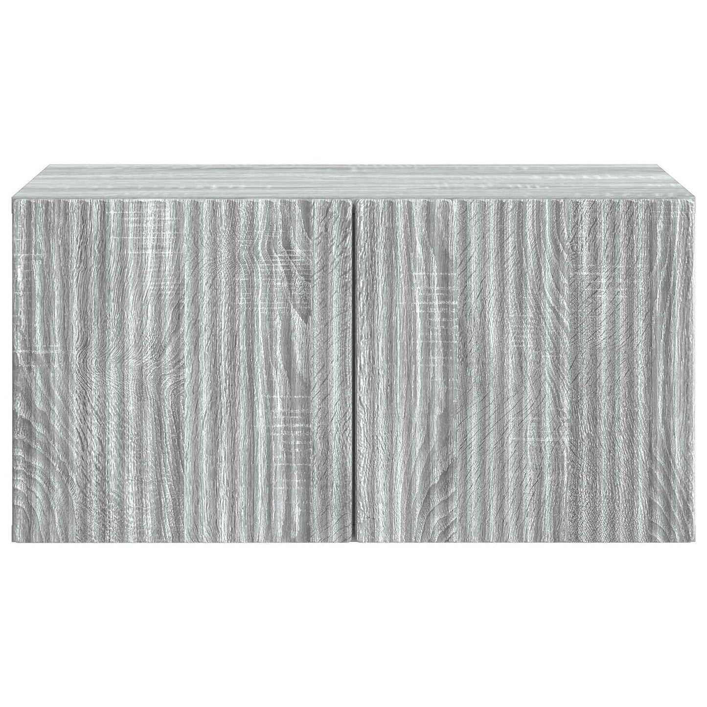 Væghængt TV-skab 59,5 x 41 x 30 cm Grå sonoma-eg