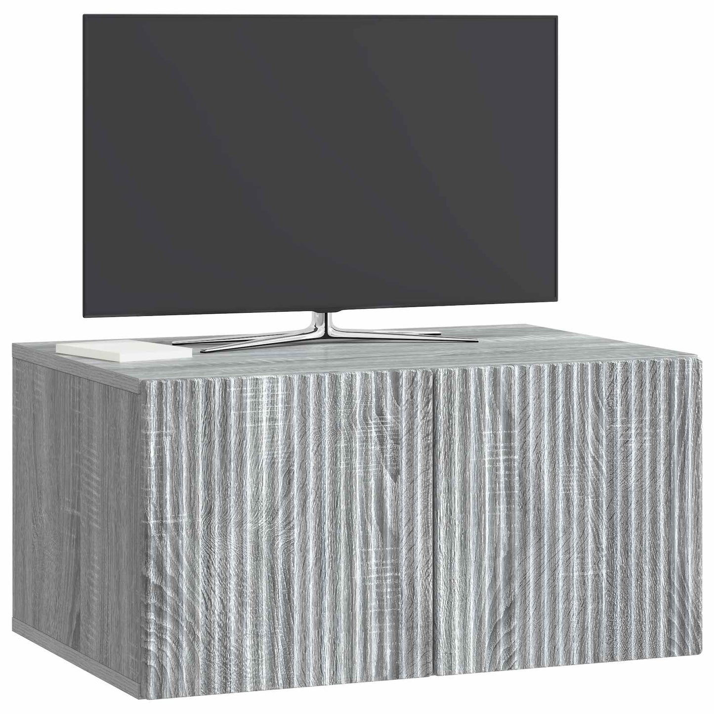 Væghængt TV-skab 59,5 x 41 x 30 cm Grå sonoma-eg