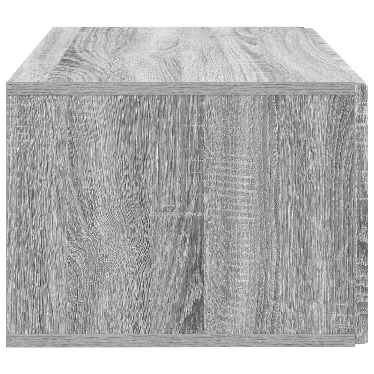 Væghængt TV-skab 59,5 x 41 x 30 cm Grå sonoma-eg