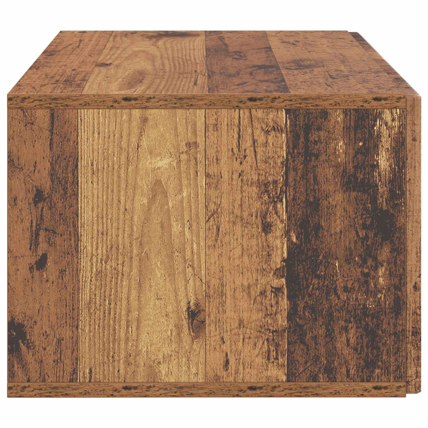 Væghængt TV-skab 59,5 x 41 x 30 cm Gammelt træ Konstrueret træ
