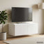 Væghængt TV-skab Hvid 78,5 x 41 x 30 cm Konstrueret træ