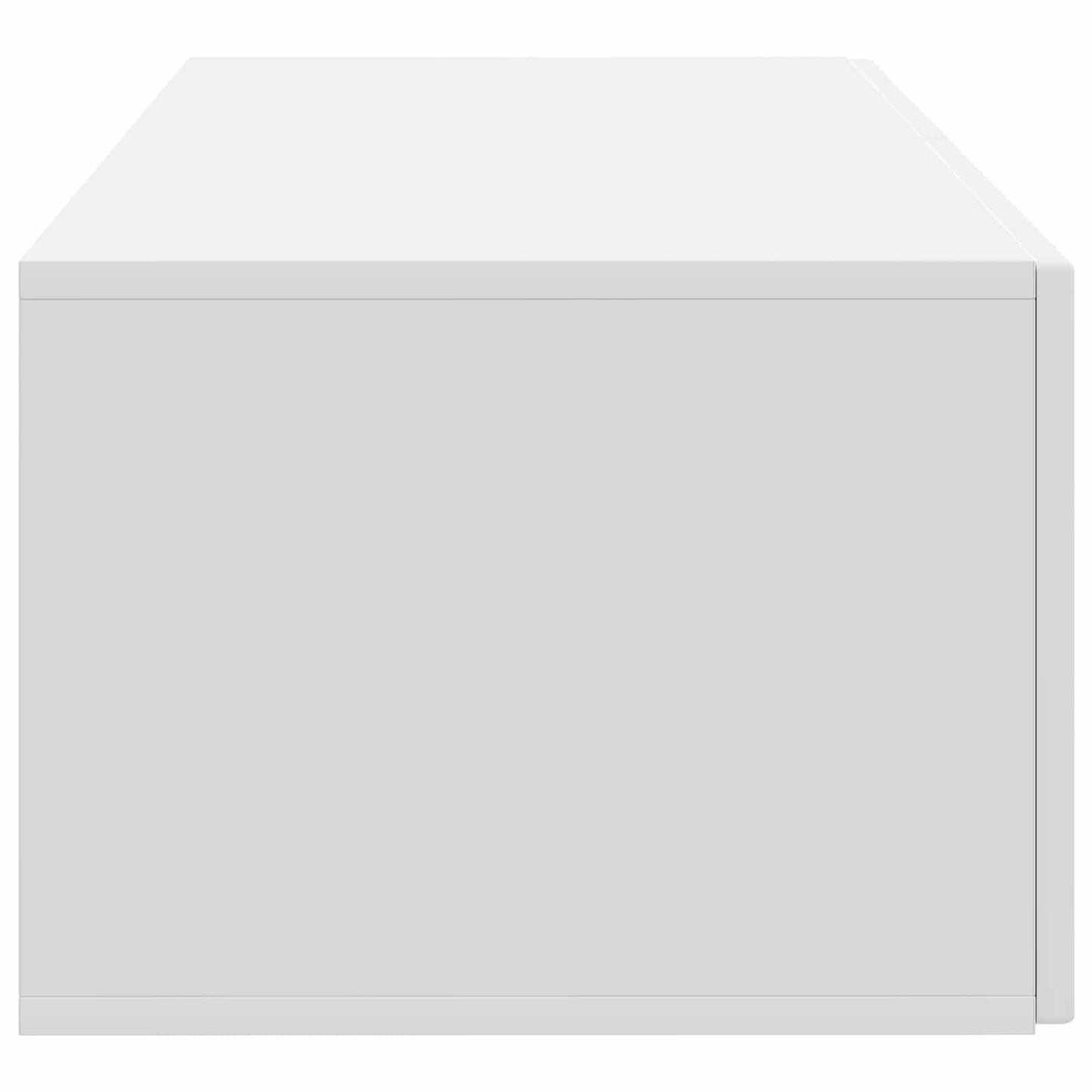 Væghængt TV-skab Hvid 78,5 x 41 x 30 cm Konstrueret træ