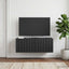 Væghængt TV-skab 78,5 x 41 x 30 cm Sort Konstrueret træ