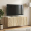 Væghængt TV-skab 78,5 x 41 x 30 cm Sonoma-eg Konstrueret træ
