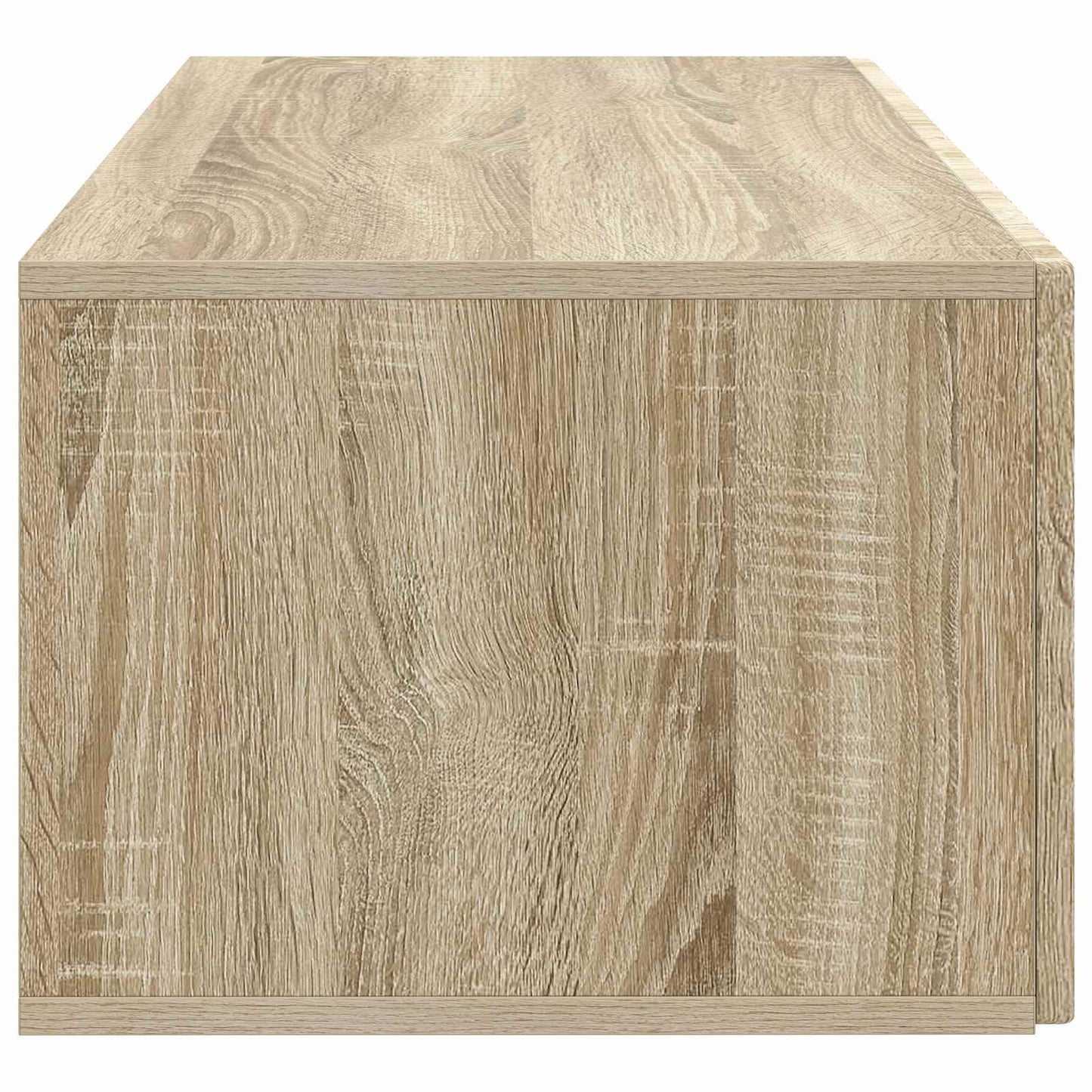 Væghængt TV-skab 78,5 x 41 x 30 cm Sonoma-eg Konstrueret træ