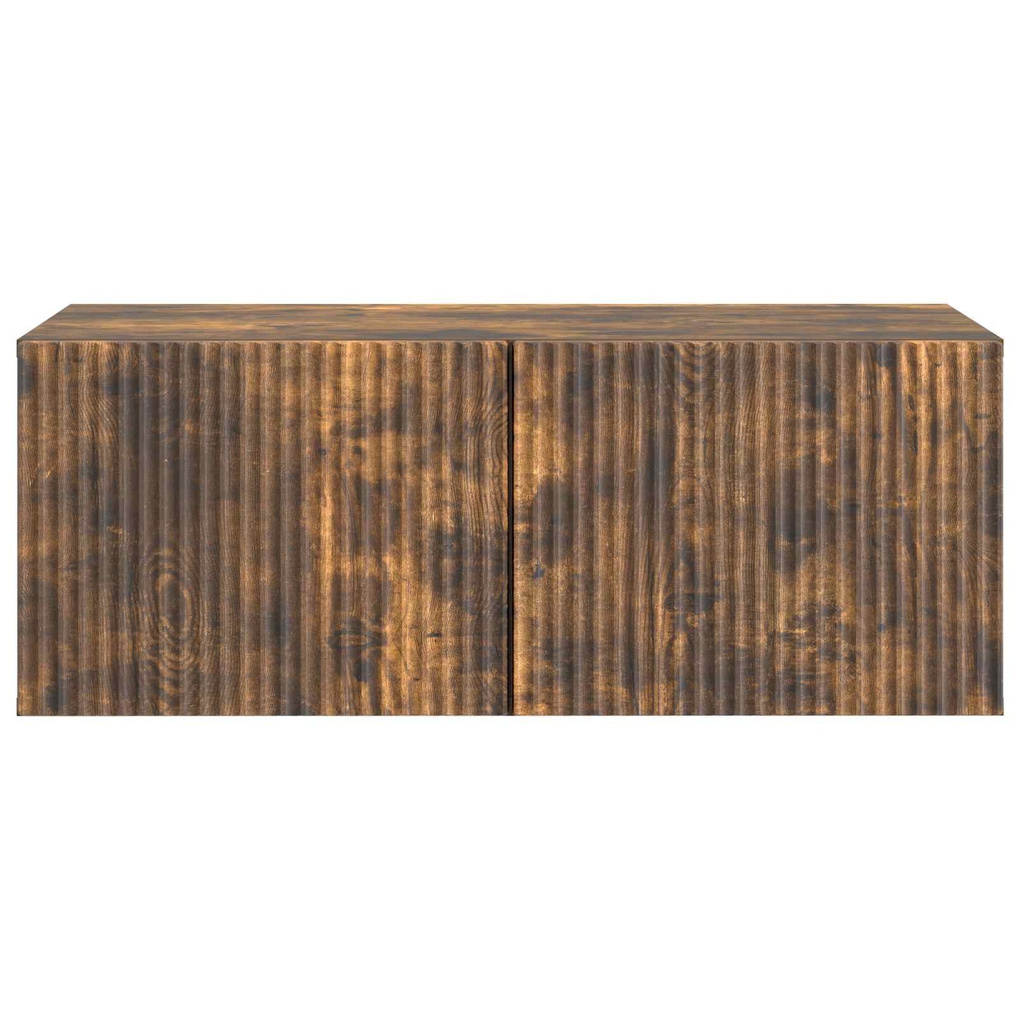 Væghængt TV-skab 78,5 x 41 x 30 cm Røget eg Konstrueret træ