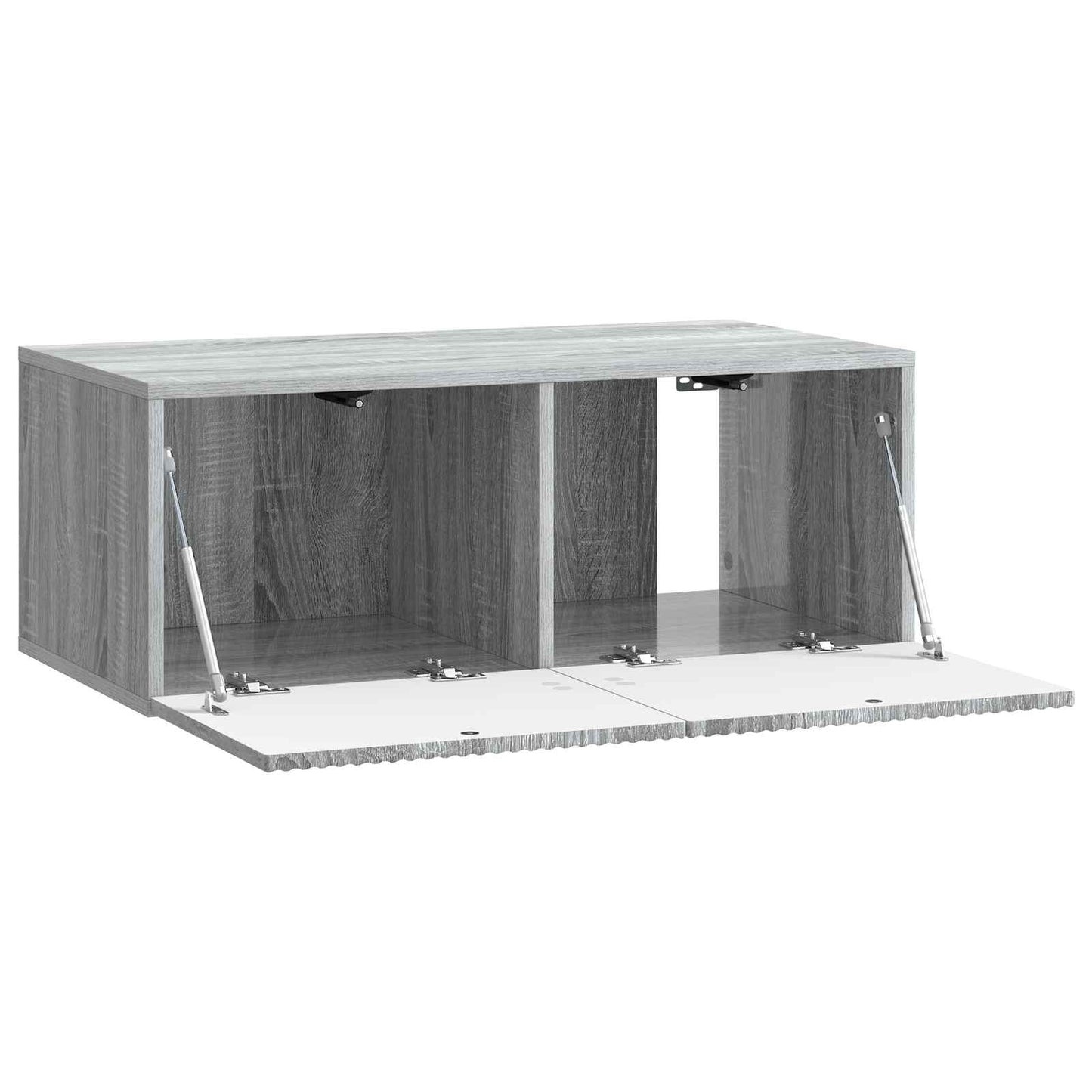 Væghængt TV-skab 78,5 x 41 x 30 cm Grå sonoma-eg