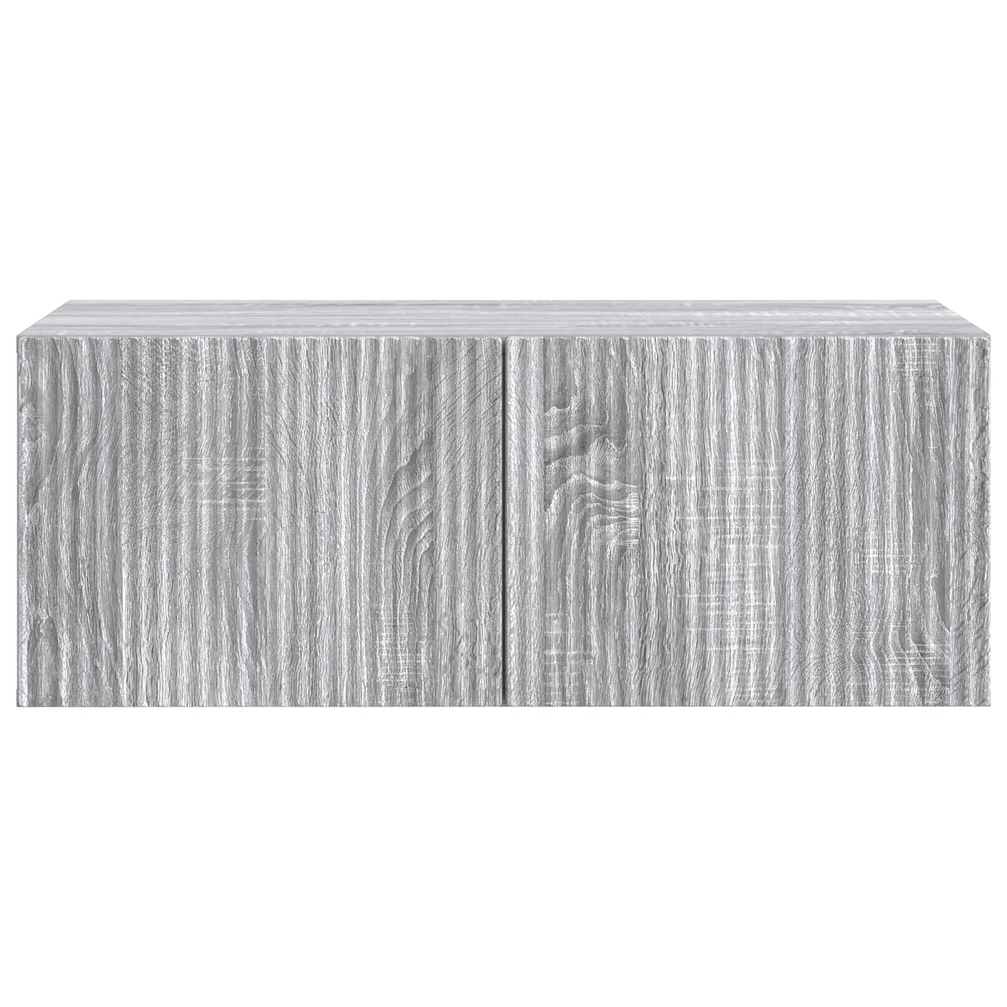 Væghængt TV-skab 78,5 x 41 x 30 cm Grå sonoma-eg