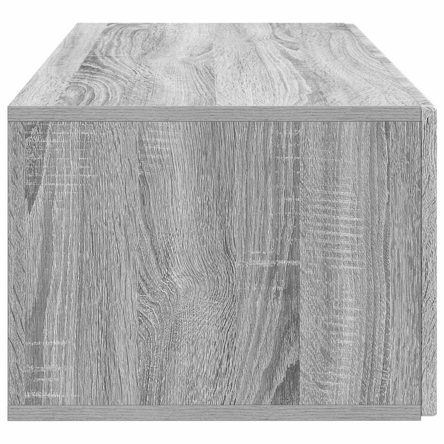Væghængt TV-skab 78,5 x 41 x 30 cm Grå sonoma-eg