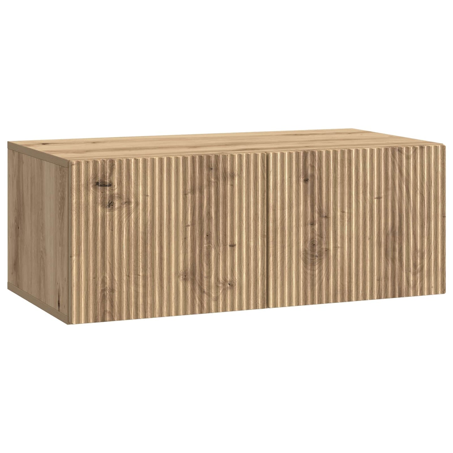 Væghængt TV-skab 78,5 x 41 x 30 cm Artisan-eg Konstrueret træ