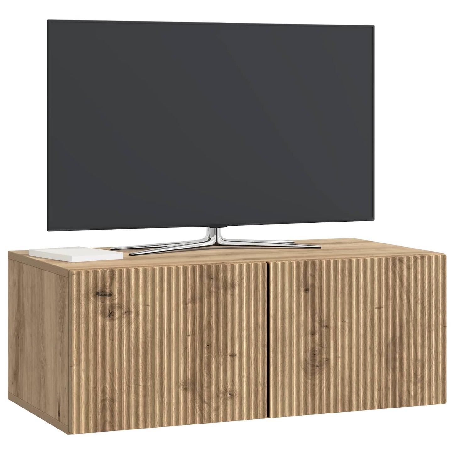 Væghængt TV-skab 78,5 x 41 x 30 cm Artisan-eg Konstrueret træ