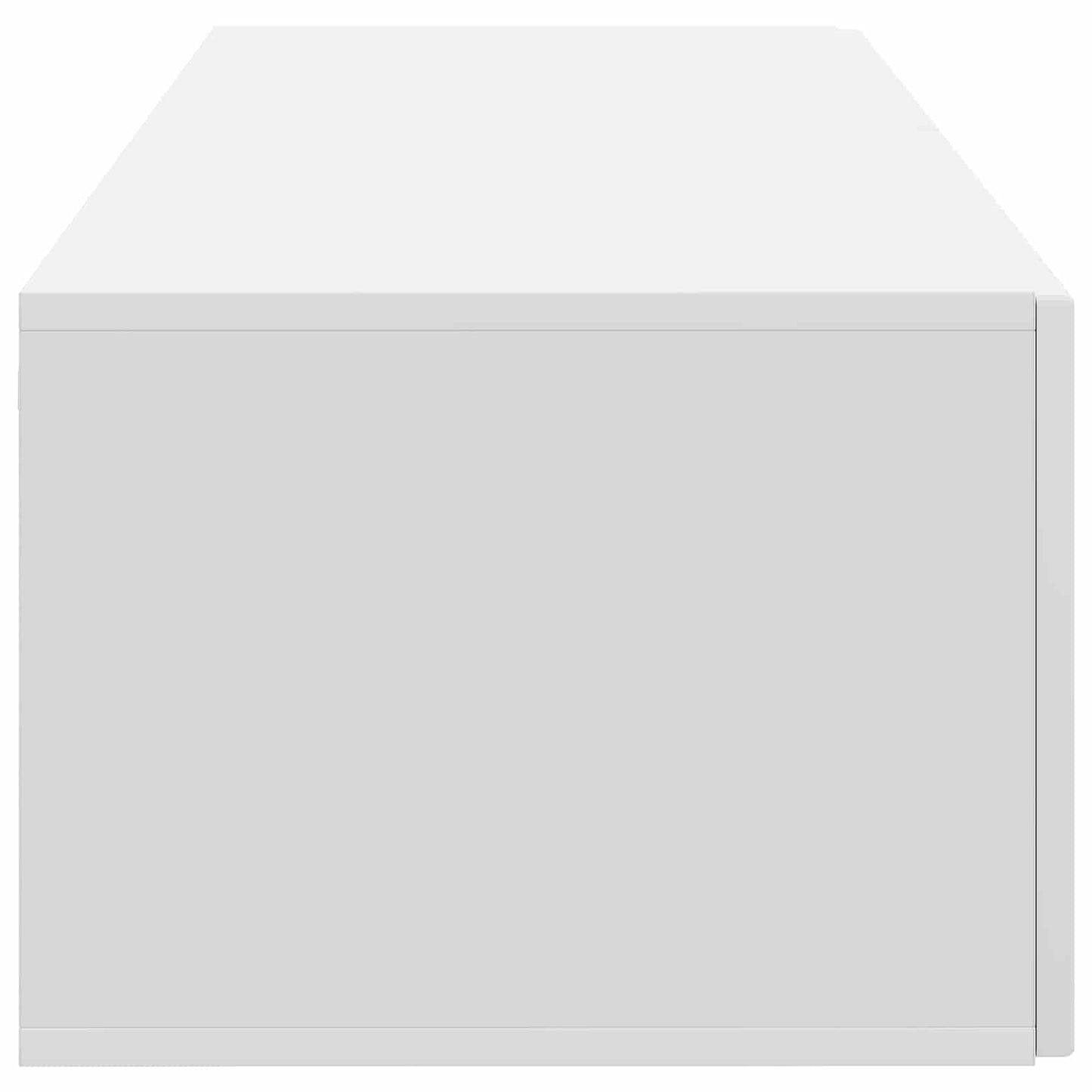 Væghængt TV-skab Hvid 98 x 41 x 30 cm Konstrueret træ