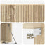 Væghængt TV-skab 98 x 41 x 30 cm Sonoma-eg Konstrueret træ