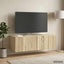 Væghængt TV-skab 98 x 41 x 30 cm Sonoma-eg Konstrueret træ