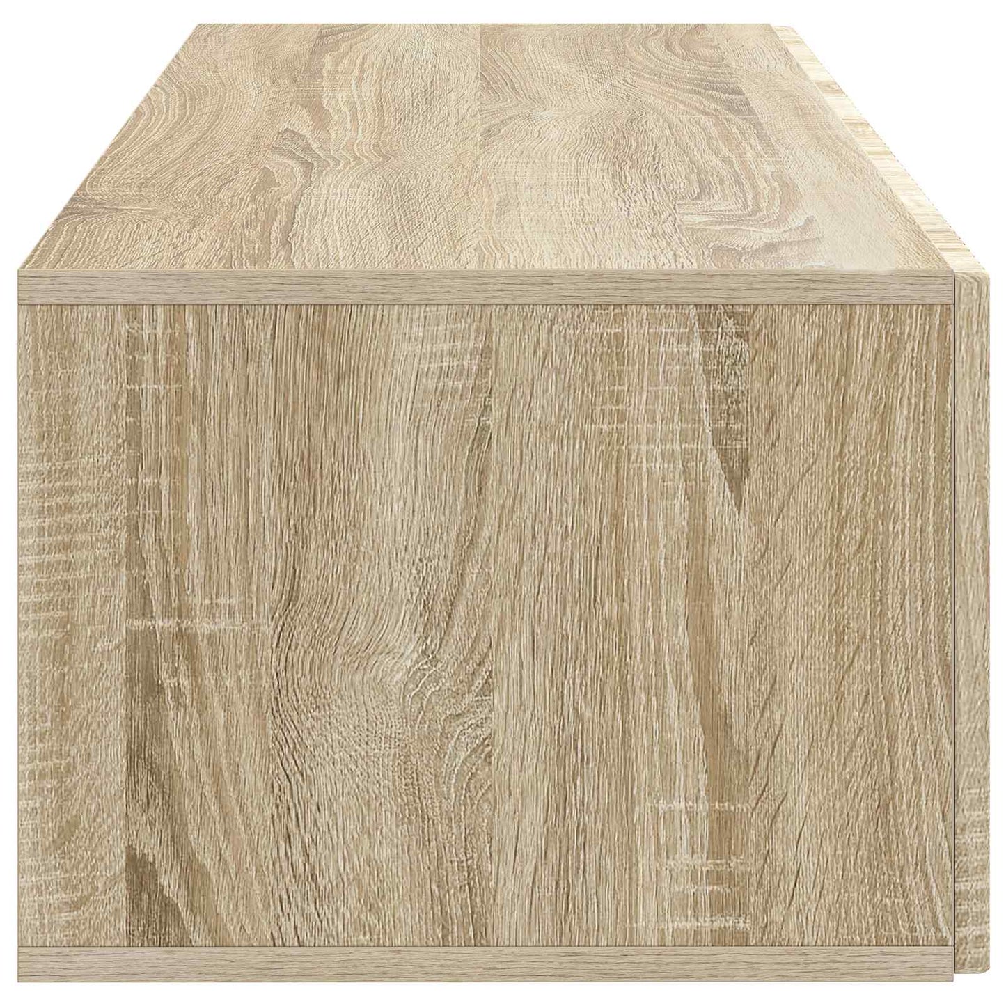 Væghængt TV-skab 98 x 41 x 30 cm Sonoma-eg Konstrueret træ