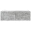 Væghængt TV-skab 98 x 41 x 30 cm Betongrå Konstrueret træ