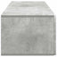 Væghængt TV-skab 98 x 41 x 30 cm Betongrå Konstrueret træ
