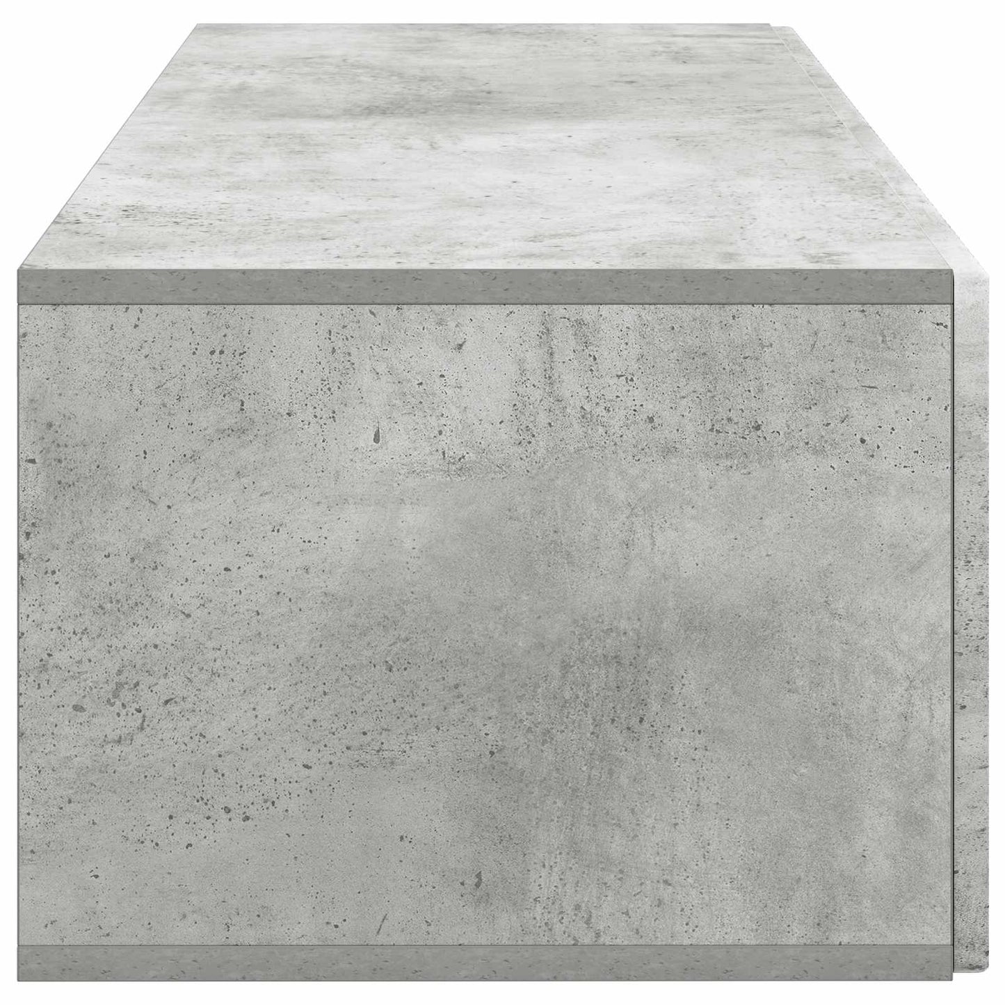 Væghængt TV-skab 98 x 41 x 30 cm Betongrå Konstrueret træ