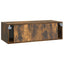 Væghængt TV-skab 98 x 41 x 30 cm Røget eg Konstrueret træ