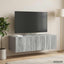 Væghængt TV-skab 98 x 41 x 30 cm Grå sonoma-eg Konstrueret træ